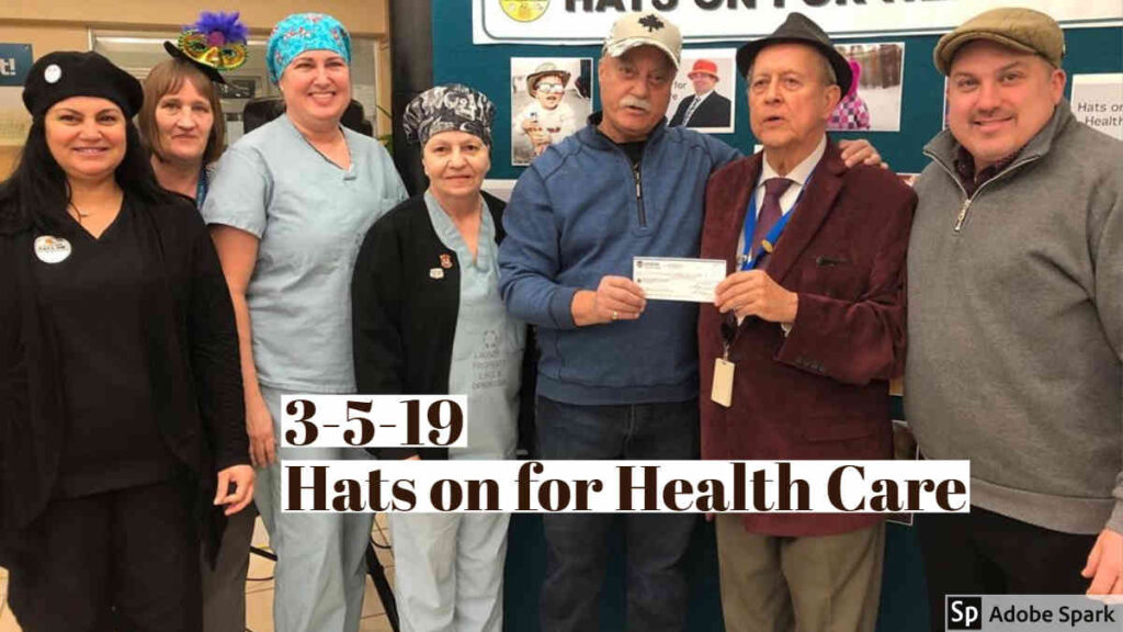 3-5-19 Hats on for Health Care