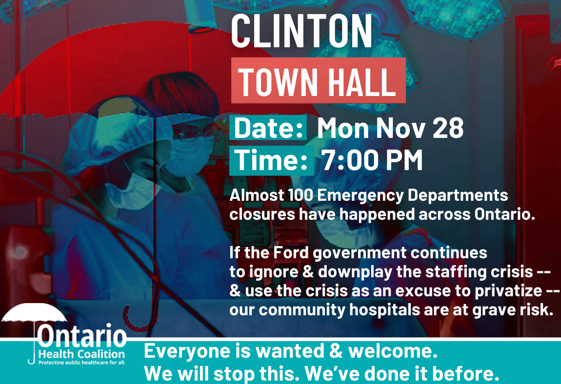Clinton Town hall - Hospital Emergency